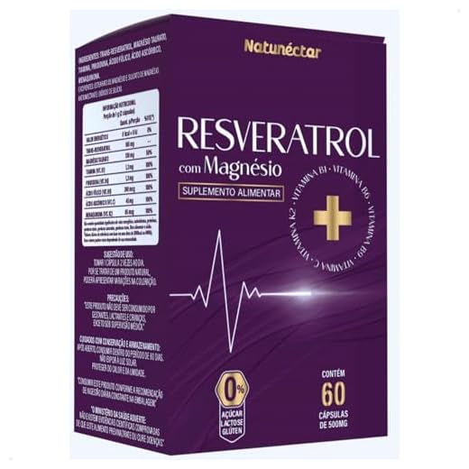 Trans Resveratrol Concentrado + Vitaminas 60 Caps Original
