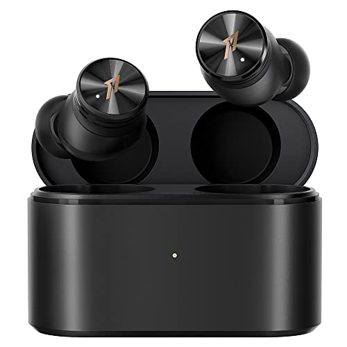 1MORE PistonBuds Pro Hybrid Active Noise Canceling Wireless Earbuds, Bluetooth 5.2 Headphones, 12 Studio-Grade EQs, AAC, 30h Playtime, 4 Mics with DNN, Gaming Mode, IPX5, Black
