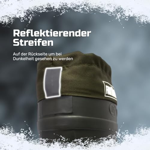 Federleichte Herren Anglerstiefel Gr 47 Thermo EVA Gummistiefel Gr 42-47 Warm gefütterte Arbeitsstiefel