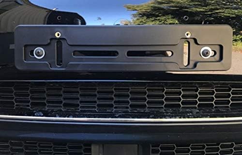 50 FRONT LICENSE PLATE TAG HOLDER MOUNTING MOUNT ADAPTER BUMPER KIT BRACKET for AUTO CAR TRUCK VAN SUV GOLF CART QUANTITY DISCOUNT(9.45$ to 5.60$)(each with 6 UNIQUE SCREWS+WRENCH+2 BUILT IN NUTS)(50)