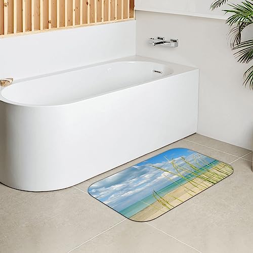 Tapis de bain à diatomées antidérapant au séchage rapide - 5