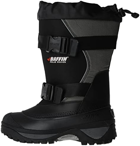 Baffin Men's Wolf Snow Boot,Black/Pewter,10 M US | Image 5