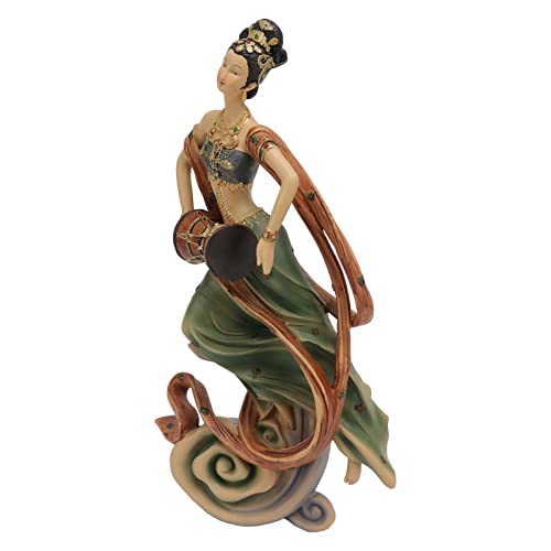 Figura Decorativa China de Belleza Antigua de Resina miniatura 4