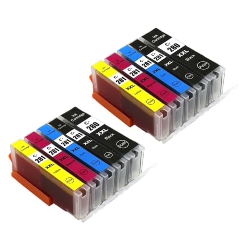 Encre PGI-280XXL CLI-281XXL compatible Canon pour remplacer vos cartouches vides