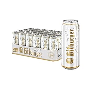 BITBURGER® Premium Pils | Dosen-Bier (24x 0,5l) | Hopfenbetonter Pilsgenuss | Aus Besten Hopfensorten | Nach Deutschem…