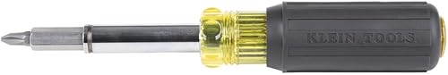 Miniatura 23 de Klein Tools 80045 Kit de herramientas de destornillador y tuerca para destornillador, incluye magnético 11 en 1, destornilladores multipuntas