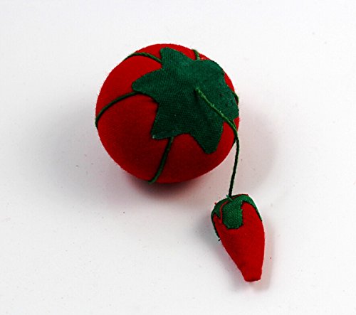 Chengyida 6- Pack Tomato Pin Cushion With Strawberry Emery For Sewing #TOP2