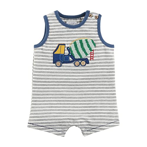Image of Mud Pie baby-boys Kids Truck Romper