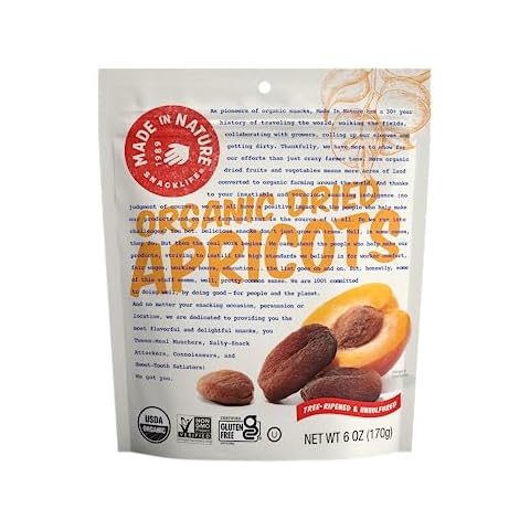 Made In Nature Organic Dried Apricots, 6 Oz Cover