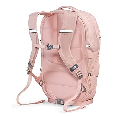 The North Face Women's Borealis Commuter Laptop Backpack, Pink Moss Dark Heather/Gardenia White, One Size