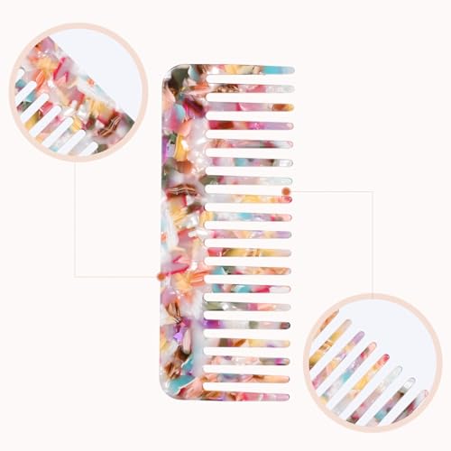 Pack 2 Peines Anchos para Cabello Rizado y Grueso miniatura 5