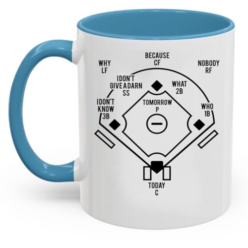 Who'S On First Baseball Abbott And Costello Lts Accent Coffee Mug, Gift Coffee Mug