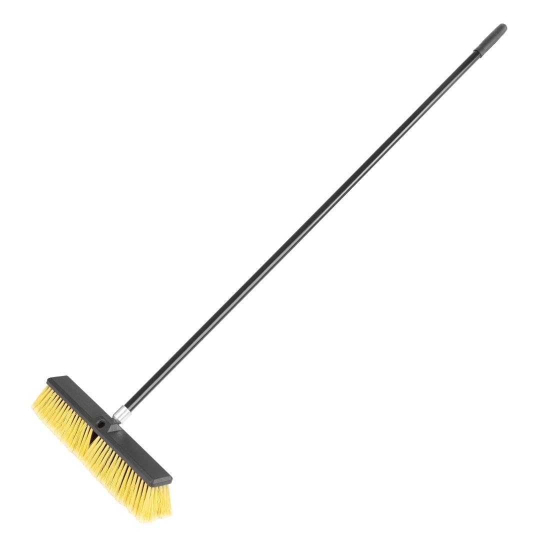 Balai et manche robustes Jantex 45,7 cm balai brosse pour sol atelier et garage