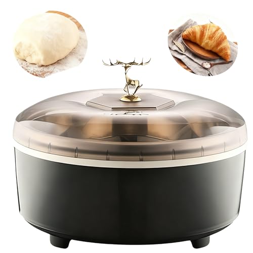 Chambre De Fermentation Pour Pain, Armoire De Pousse De Pâte, Avec Température Réglable Et Fonction Minuterie, Adaptée Au Yaourt, Au Pain, Aux Brioches à...
