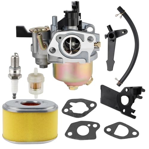 Ferilter Carburetor for Coleman CT200U BT200 B200 Mini Bike KT196 CK196 Go Kart 196cc Predator 212cc 196cc 6.5hp Engine Carburetor for Honda GX160 GX200 Engine 17210-Z4M-821 Air Filter