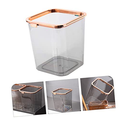 Caneca de Basura Rectangular Ligera para Hogar y Oficina miniatura 6