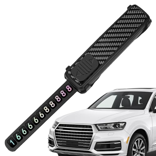 Holdes Tarjeta de estacionamiento Temporal, Tarjeta de número de estacionamiento Temporal, indicador de número de Coche, Licencia numérica para caravanas, Camiones, Coches, Coches, vehículos