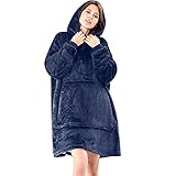 【Großartiger Komfort und luxuriöse Materialien】 Strecken Sie Ihre Beine in die flauschige und flauschige Sherpa-Decke, decken Sie sie vollständig auf dem Sofa ab und gehen Sie mit warmen Gegenständen herum. Sorgen Sie sich nicht um die Schutzhülle oder die Schutzhülle. Es wird nicht auf den Boden gezogen.