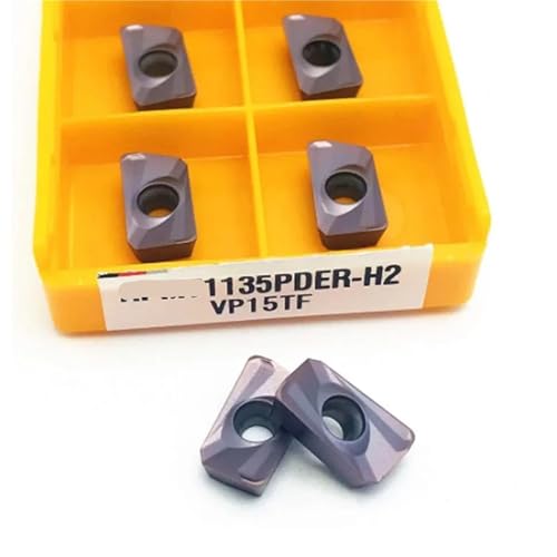 Fresa CNC de Carburo para Torno Metal 1135 PDER H2 VP15TF miniatura 6