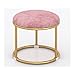 mały stołek toaletki podnóżek podnóżek o wysokości 22 cm krzesło do sypialni mały stołek(Color:pink)