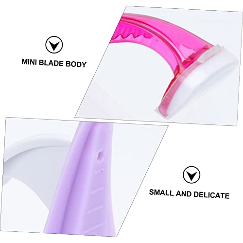 Beaupretty 2 Conjuntos De Barbeador Privado Cor Púbica Estêncil Modelador Feminino Aparador Secreto