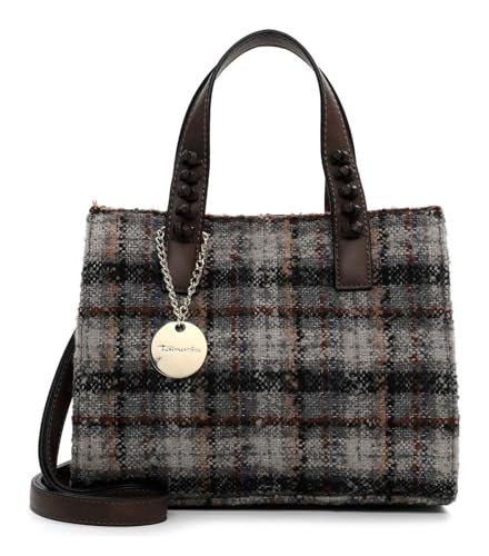Tamaris sac à main Gwenda gris, shopper compact et polyvalent à double porté