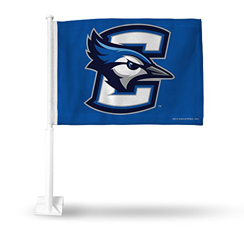 Rico Industries NCAA Rico Industries Creighton Bluejays Standard Double Sided Double Sided Car Flag - 16