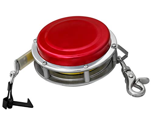 Sägenspezi Mètre-ruban forestier Sägenspezi d'environ 15 mètres doté d'un crochet rabattable comprenant un mètre-ruban pour la mesure du diamètre