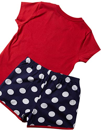 Pijama Infantil Feminino Manga Curta Turma Da Mônica Tam.06