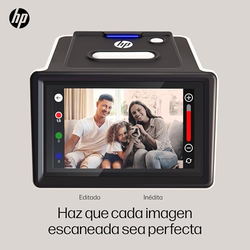 HP FilmScan - Digitalizador y escáner de película y Diapositivas con Pantalla LCD táctil de 5”, Convierte rápidamente Negativos y Diapositivas de 135, 126 y 110 a Fotos Digitales JPEG de 22MP - imagen 8