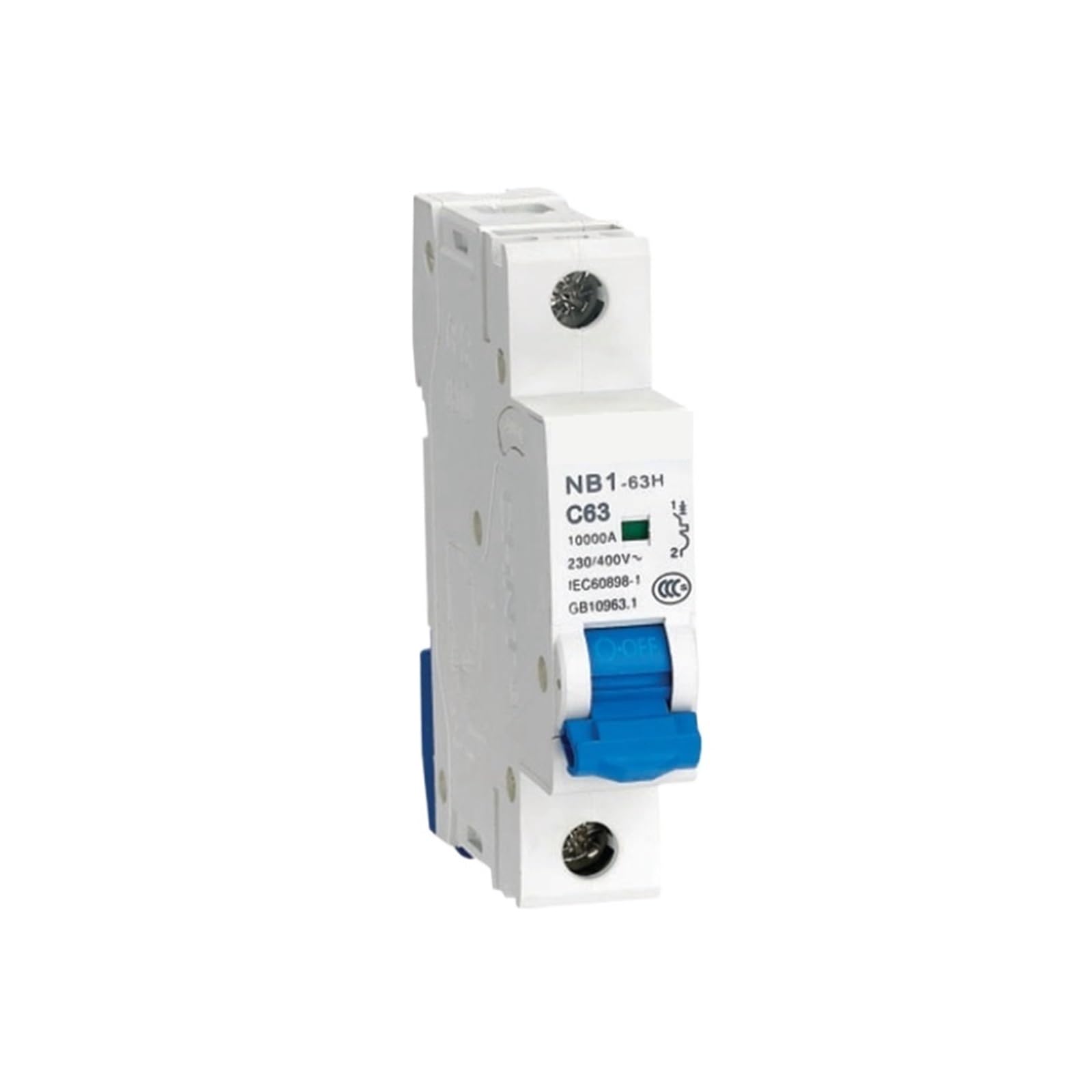 MCB 10A disjoncteur miniature 10kA haute performance de coupure