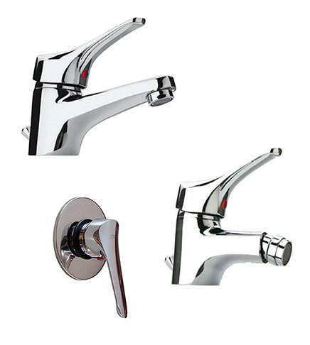 Arredobagno E Cucine Miscelatore Rubinetto Lavabo,Bidet E Doccia Incasso Pilette Scarico,Paini Pilot
