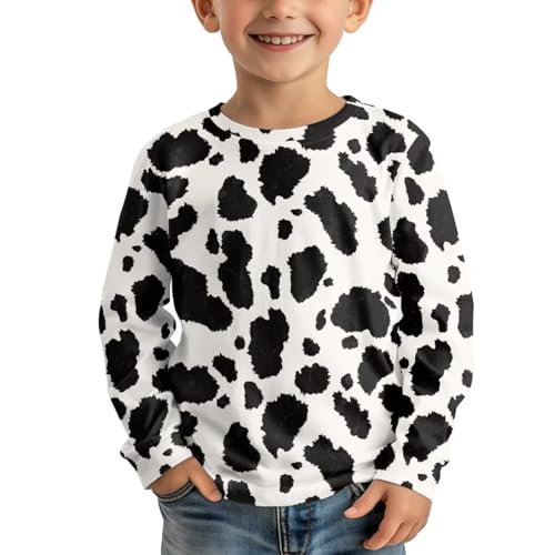 Image of Uourmeti Girls Graphic Tees Long Sleeve T Shirts for Teens Casual Tshirts Junior Sportswear Fall Tops