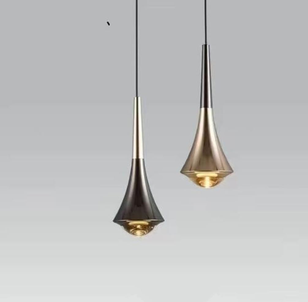 LED Nordico Luci a sospensione Comodino Luce a sospensione Camera da letto Moderna Lampada da tavolo Minimalismo Lampada a sospensione 7W Luce neutra 4500K Per soggiorno,A