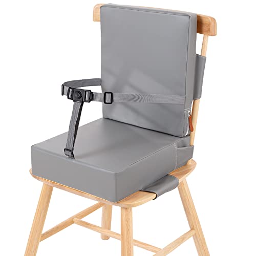 Toddler Booster Seat for Dining Table, 3 Point Harness Booster Seat for