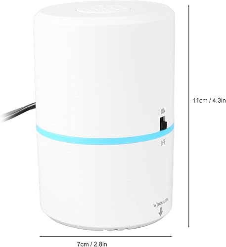 Miniatura 6 de Mini sellador al vacío portátil que ensacan la bomba eléctrica del bolso de la compresión del vacío del Pa 110V-120V del Pa de la comida