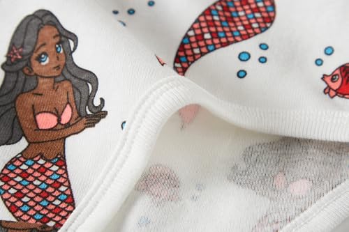 KikizYe Little Girls 100% Cotton Underwear Soft Breathable Briefs3