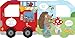 Mini Vehicles Mouse's Firetruck - An Interactive Adventure Board Book for Toddlers