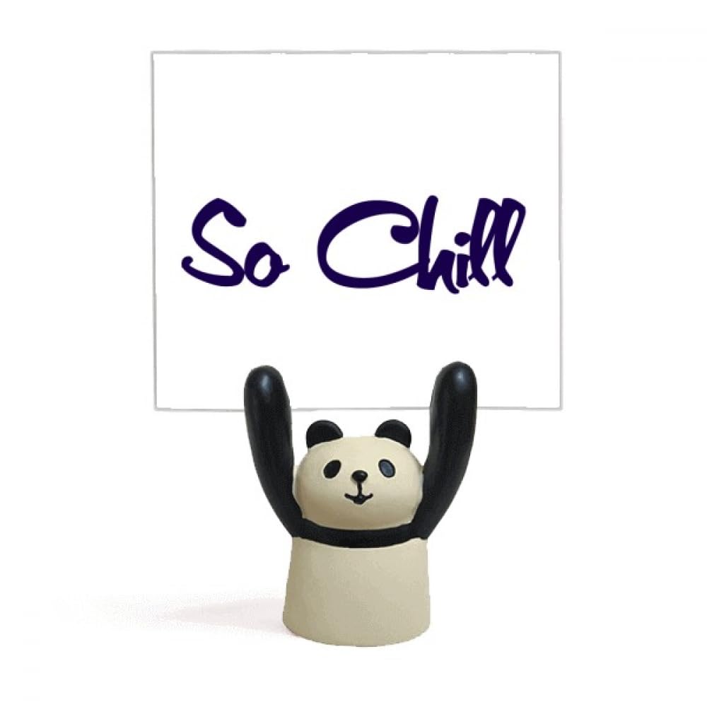 Porte-mémo original panda support de notes design bureau - 4