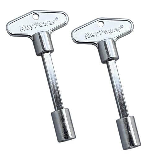 KeyPower Universal Gas Valve Key, Fireplace Key for Gas Fire