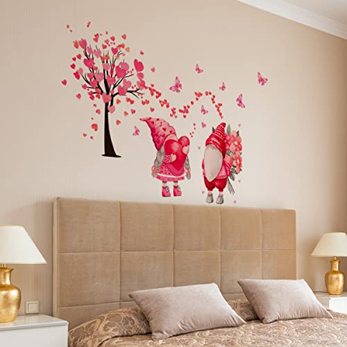 Vinilos decorativos 3D de corazones para pared Día de San Valentín miniatura 6