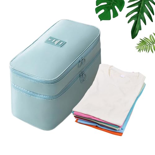 Sghtil Bolsas de ropa interior para viajar,Bolsa de ropa interior para viaje - Bolsa de almacenamiento para sujetador, organizador de ropa interior, bolsa de lencería, bolsa de ropa interior,