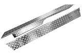 Rocker Panels Polished Aluminum Diamond Plate for Club Car Precedent Golf Cart (2004-up) (Set of 2)