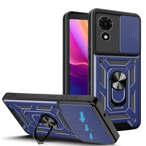JDXHFF Hülle Kompatibel mit TCL 501 (6.0") Blau