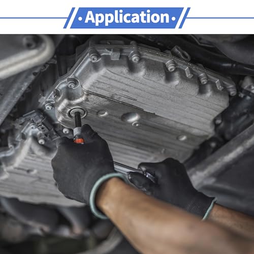 Cárter de aceite para Dodge Ram 1500 con junta contra fugas de transmisión 3