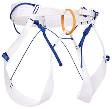 blue ice climbing harness