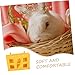 Kisangel Hamster Storage Bag for Hanging Feeder Capacity for Easy Access Machine Washable for Small Animals Cages Gardens