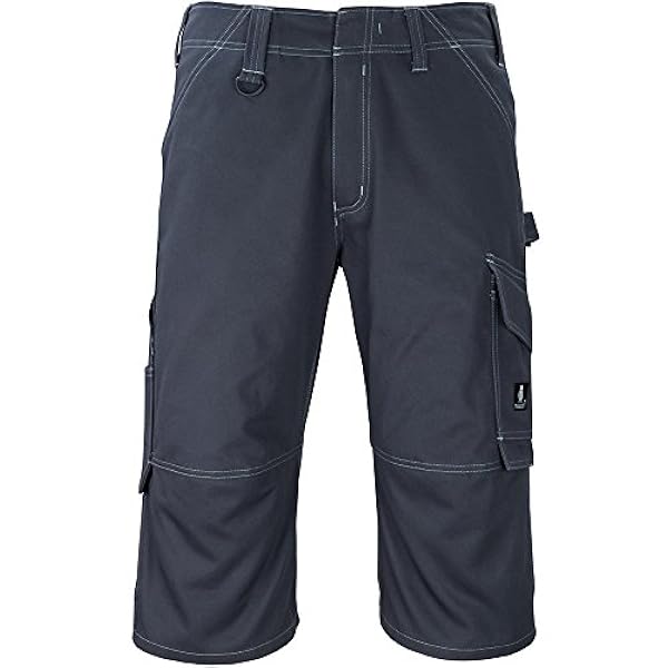 Mascot 14549-630-010-C50 ¾ Lengte Broek Hartford Maat C50 Zwart/Blauw
