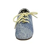 Unisex Baby Boy Denim Classic Oxford Shoes Toddler Size (5, Blue)
