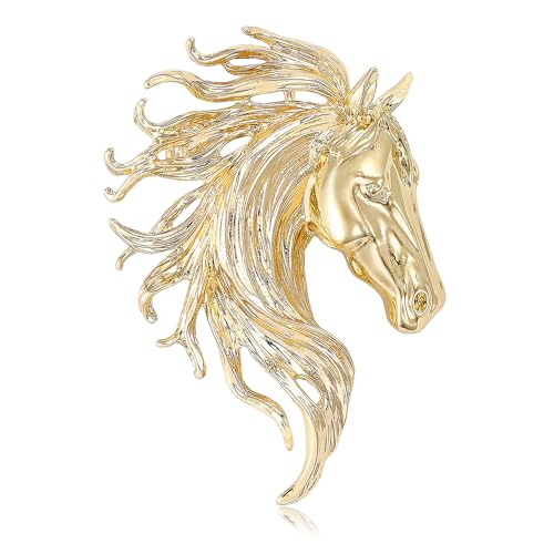 Image of Animal Brooch for Men Vintage Metal Wildlife Lapel Pin Suit Jacket Badge Fashion Accessories for Men